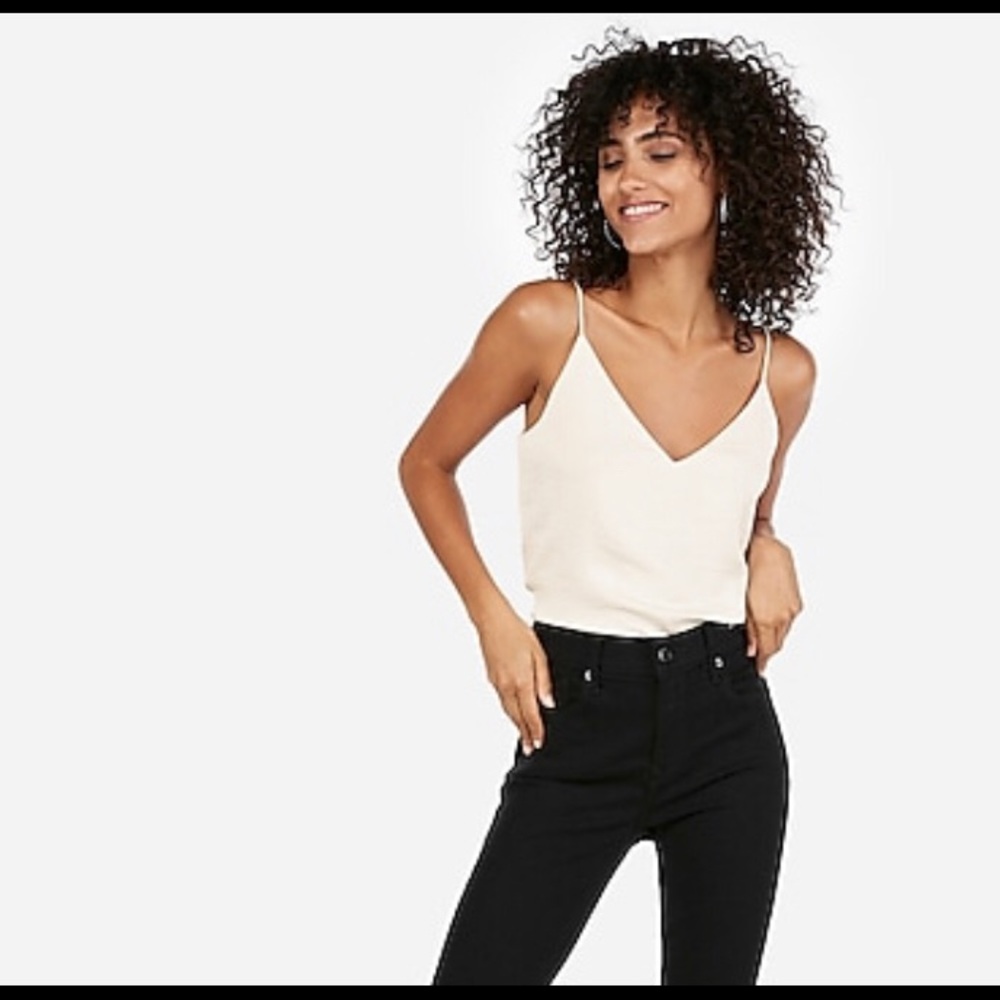 Express White Cami Tank Top ⚡️
